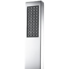 Chrome Square Microphone Hand-held Shower & Hose