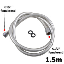 Chrome Square Microphone Hand-held Shower & Hose