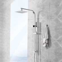 Andon Twin Shower with Slim Hand-held Shower Head