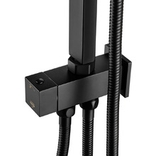 Square Universal Twin Rail Shower body