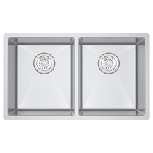 Melotte 740mm Double Stainless Steel Kitchen Sink