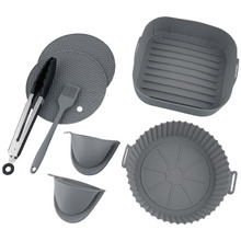 7 Piece Silicone Air Fryer Accessory Set