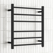 Ottimo Square 620 x 674mm 6 Bar Plush Heated Towel Rail