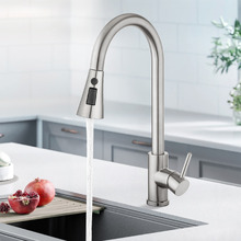 Solander Gooseneck Pull-Out Kitchen Sink Mixer