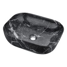 Ascott 485mm Rectangular Marble-look Ceramic Basin