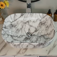 Ascot White 485mm Rectangular Ceramic Basin