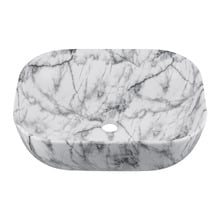 Ascot White 485mm Rectangular Ceramic Basin