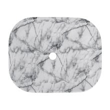 Ascot White 485mm Rectangular Ceramic Basin