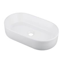 Cammie 530mm Above Counter Oval Ceramic Basin