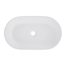 Cammie 530mm Above Counter Oval Ceramic Basin