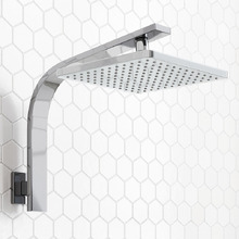 Ottimo Square Swivel Shower Arm & Head