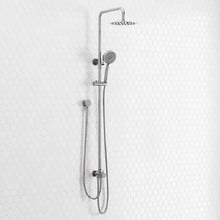 Finn Round Thin Twin Rail Shower