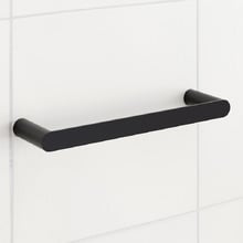 Runia Black 300mm Stainless Steel Hand Towel Rail