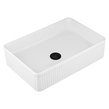 Anika 500mm Ceramic Above Counter Basin with Pop-Up Waste