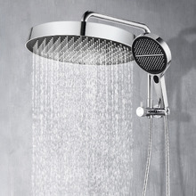 Tallara 325mm Gooseneck Short Twin Shower with Diverter