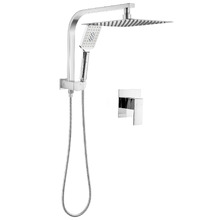 Alessandro Short Twin Shower Mixer Set