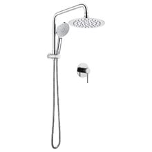 Suri 200mm Short Twin Shower Mixer Set