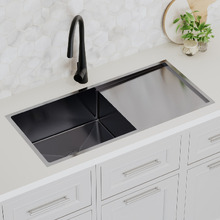 Deso 960mm Single Kitchen Sink with Drainer