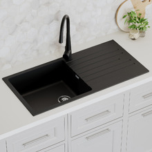 Chenal 1000mm Single Granite Kitchen Sink with Drainer