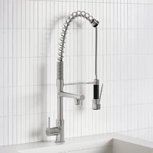 Double Spout Pull Down Kitchen Sink Mixer
