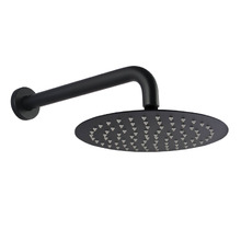 Euro 300mm Round Super-Slim Shower Arm & Head