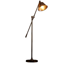 Winslow Antique Brass Tiltable Floor Lamp
