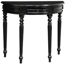 Larsson Curved Mahogany Console Table
