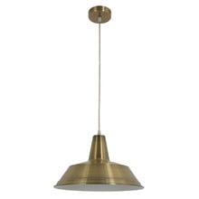 Gair Shallow Dome Steel Pendant Light