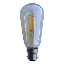 Novelle B22 Tubular 4W Dimmable Filament Bulb