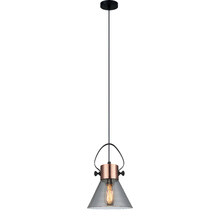 Beck Swindale  Iron & Glass Pendant Light