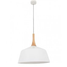 Blackhazel Steel & Wood Pendant Light