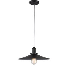 Ashstead Black Iron Pendant Light