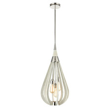 Bonito Wood Cage 3 Light Pendant Light