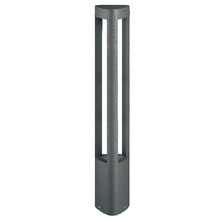 Grey LED Aluminium Bollard
