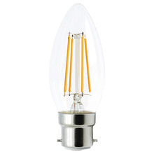 Vaelis B22 Candle 4W Dimmable LED Filament Bulb