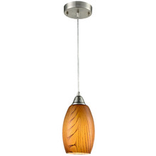 Glaze 12cm Glass Pendant Light