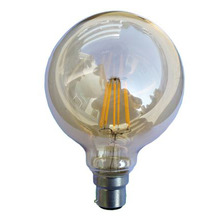 Oldmere E27 Round Vintage Glass LED Filament Bulb