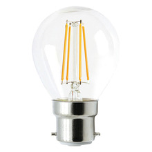 Brassmere B22 Round 4W Dimmable LED Filament Bulb