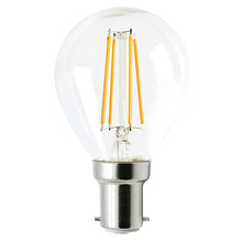 Brassmere B15 Round 4W Dimmable LED Filament Bulb