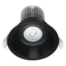 Forge 90mm Cut Out LED 9W Low Glare Tri-Colour Recessed Downlight