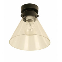 Layos Iron Glass DIY Batten Fix Light