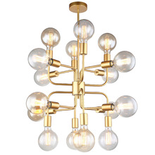 Modern Hexade 16 Light Pendant
