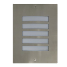 Ned Stainless Steel Outdoor Wall Light