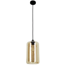 Mason 36cm Cylinder Glass Pendant Light