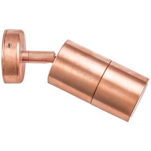 Lustro GU10  Copper Adjustable Exterior Wall Spotlight