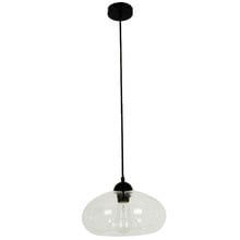Mason Oval Steel & Glass Pendant Light