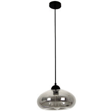 Mason Oval Steel & Glass Pendant Light
