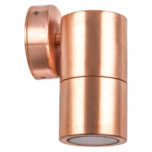 Lustro GU10 Copper Exterior Wall Washer Spotlight
