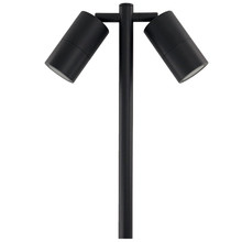 MR16 2 Light Aluminium Garden Spike Light