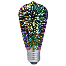 Firework Effect E27 Pear 4W LED Bulb